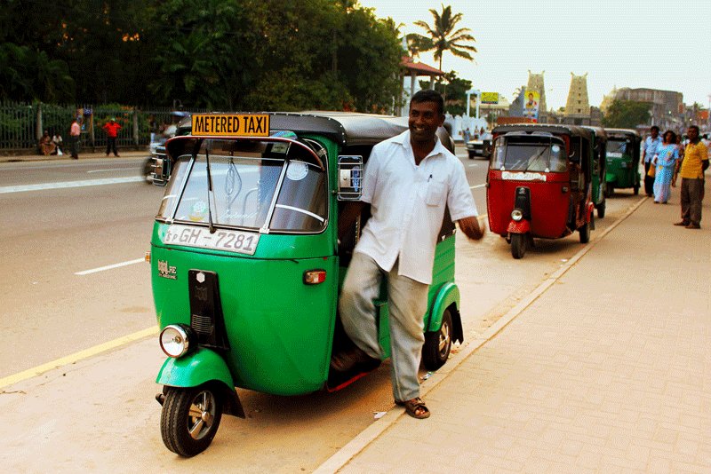 Sri Lanka, Better to choose Metered Taxi, Galle