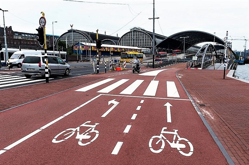 Bike paths in Amsterdam, Amsterdam
