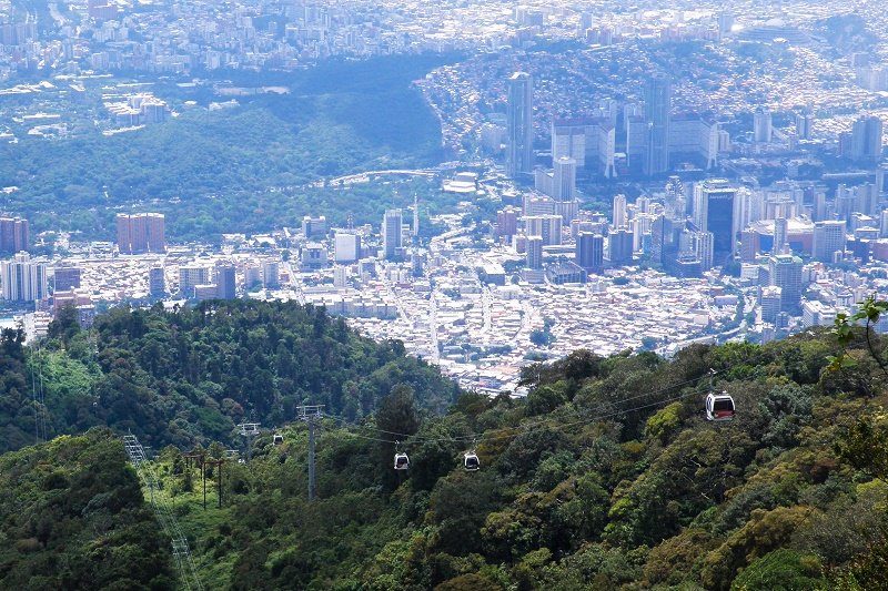 Teleferico view, Caracas