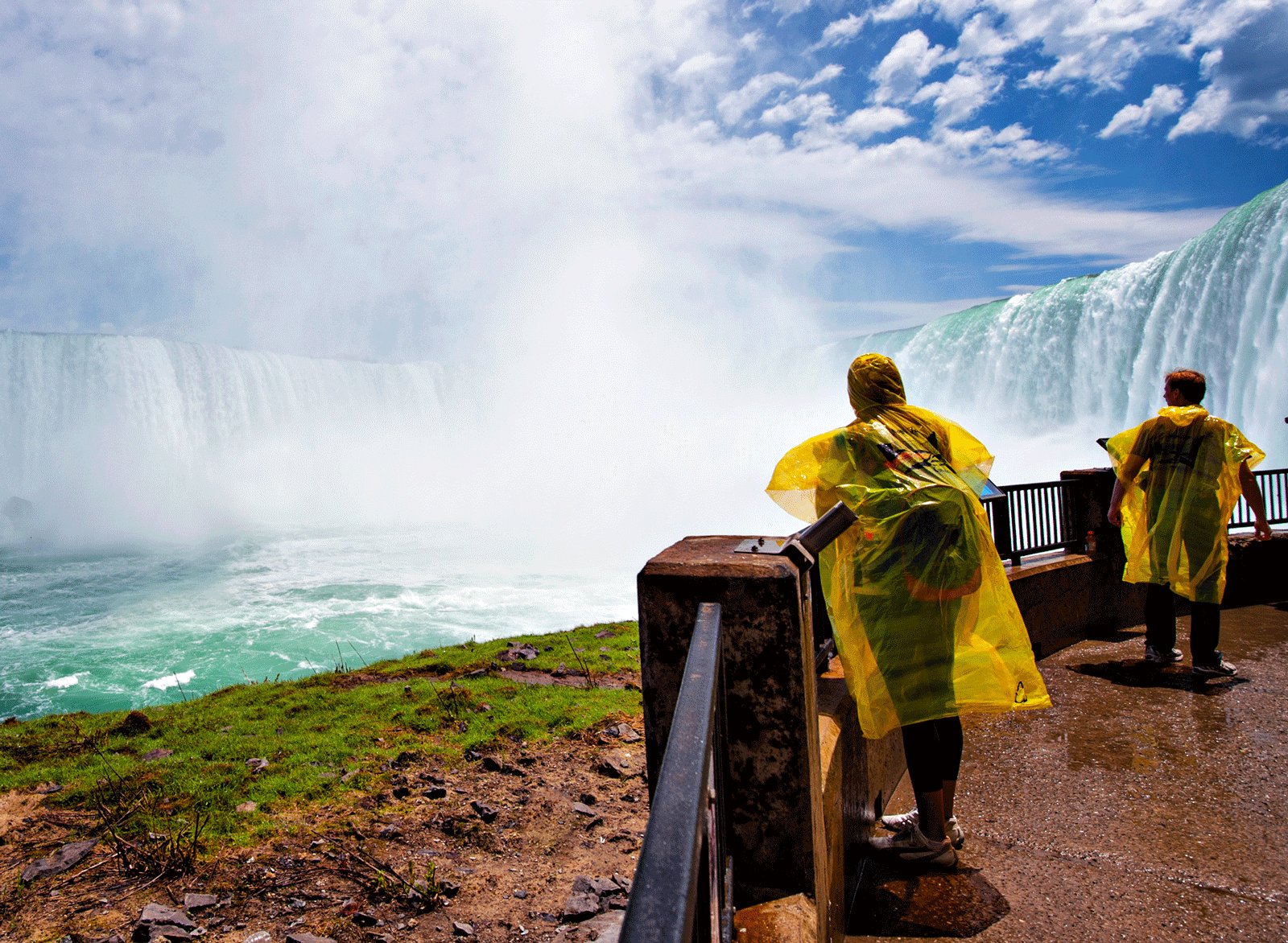 How to take a walk underneath Niagara Falls in Toronto