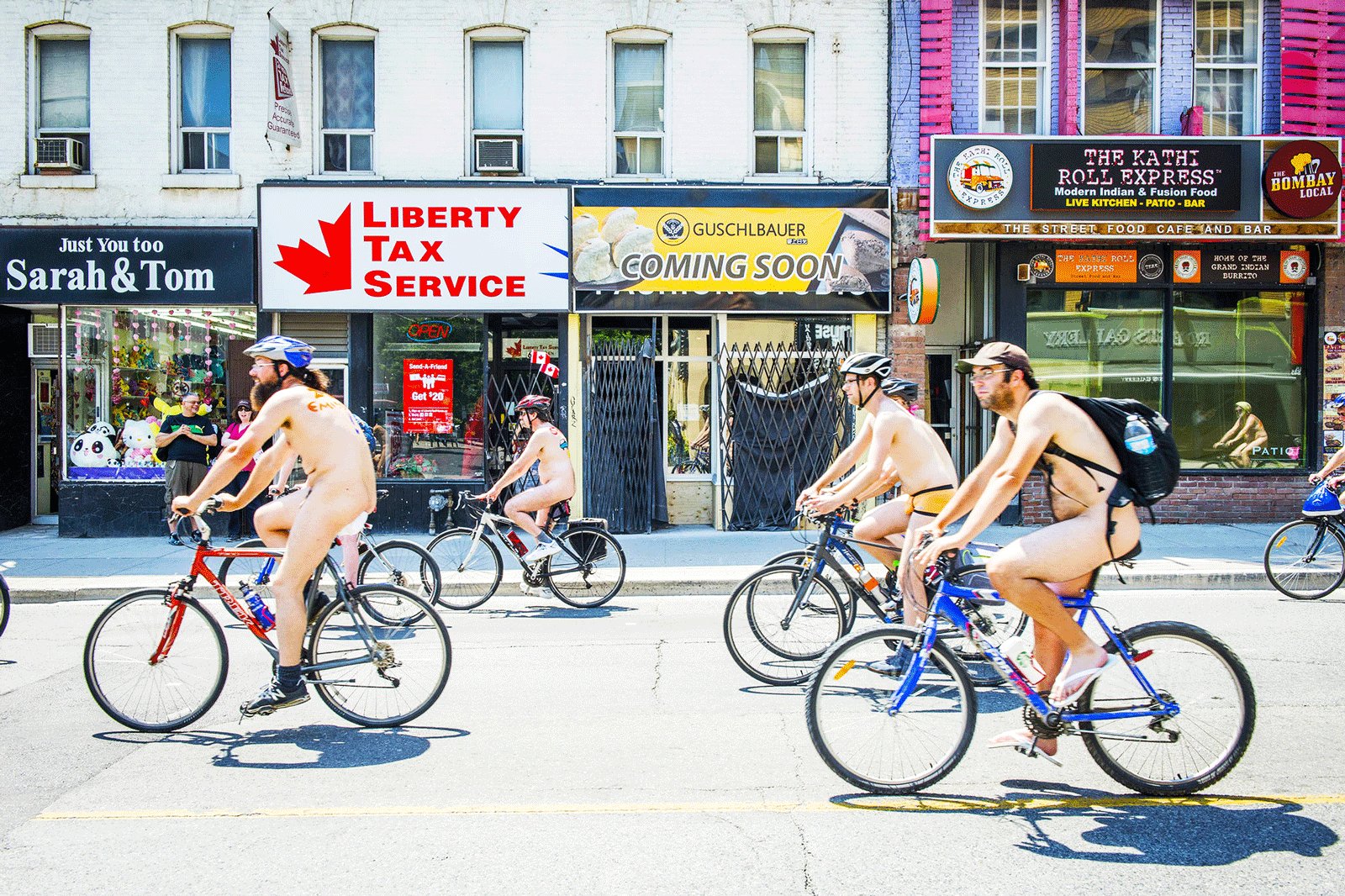 How to take part in World Naked Bike Ride in Toronto