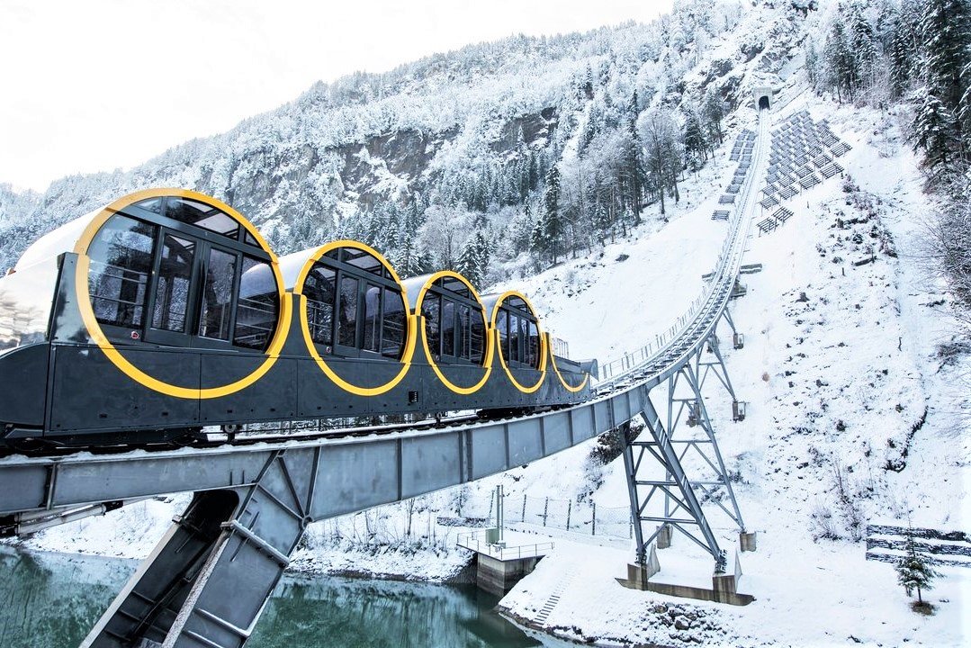 How to take a world's fastest funicular ride in Schwyz