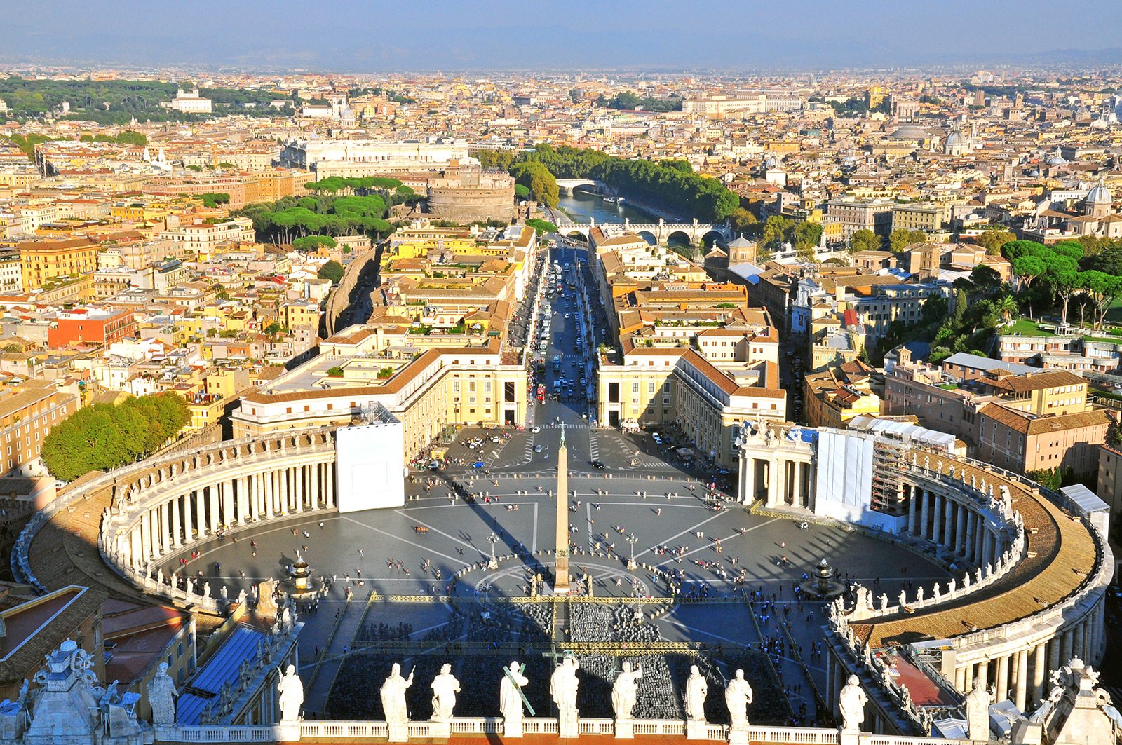 How to look at Rome and Vatican City from the top of St. Peter’s Basilica in Vatican