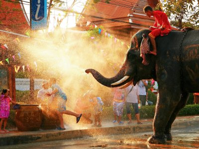 Celebrate Songkran New Year in Phuket