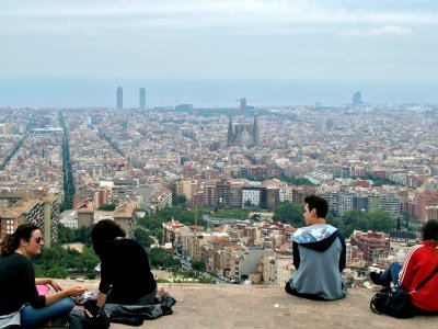 See Barcelona from Mount Tibidabo in Barcelona