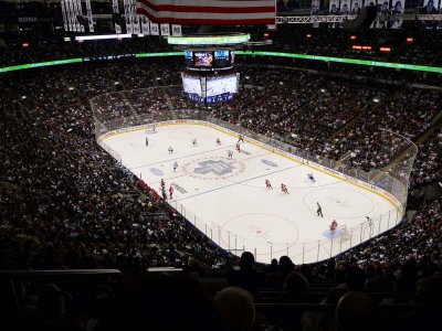 Watch hockey match at Air Canada Centre in Toronto