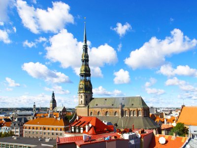 Climb the highest tower in Riga