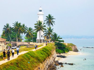 Go up to the top of lighthouse in Galle
