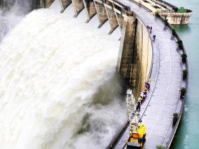 See dam water release in Kandy