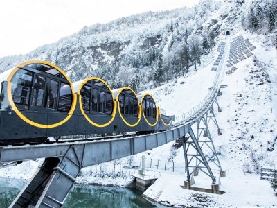 Take a world's fastest funicular ride in Schwyz