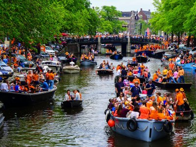 Celebrate King's Day in Amsterdam