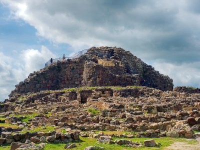 See Nuraghe - ancient structure of an unknown civilization on Sardinia