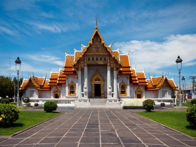 The Marble Temple in Bangkok