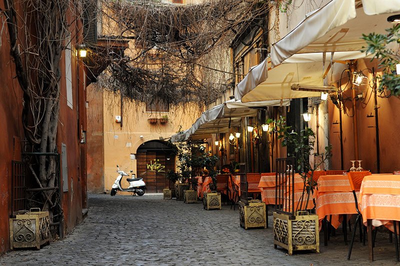 trastevere dinner