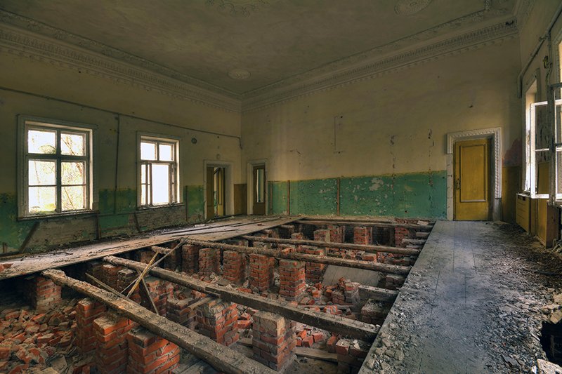 Abandoned house