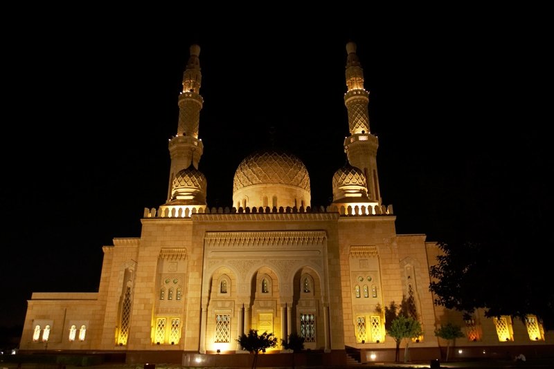 Jumeirah at night, Dubai