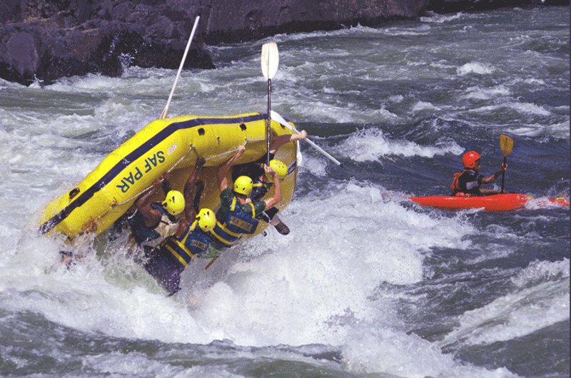 Zambezi rafting, Livingstone