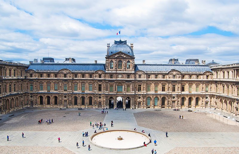 Cour Carré of the Louvre, Paris