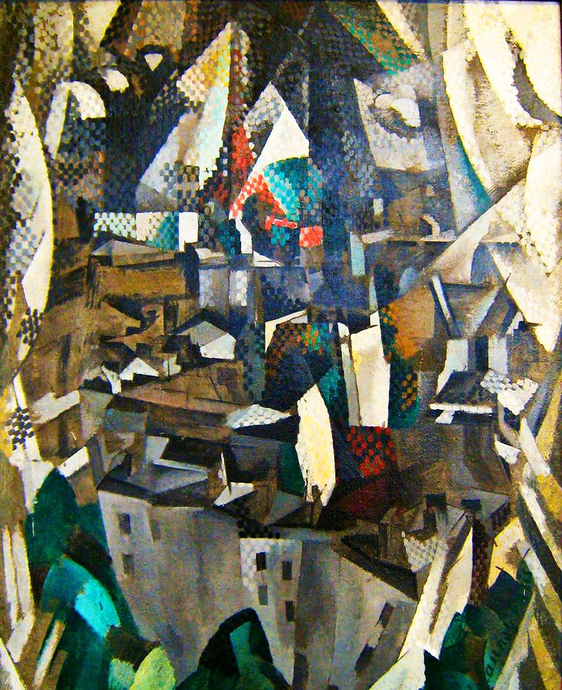 "La Ville No. 2" by Robert Delaunay, Paris