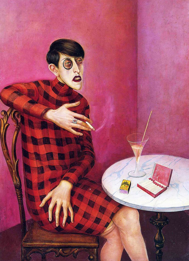 Portrait of a Journalist Sylvia von Harden, Paris