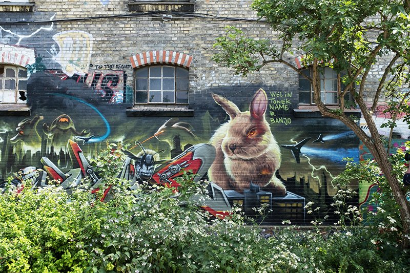 Graffiti, Christiania,