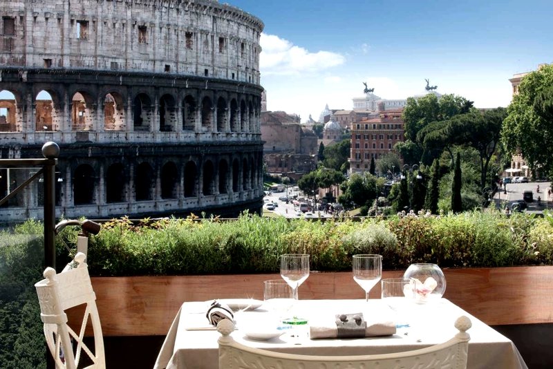 Aroma Restaurant in Rome
