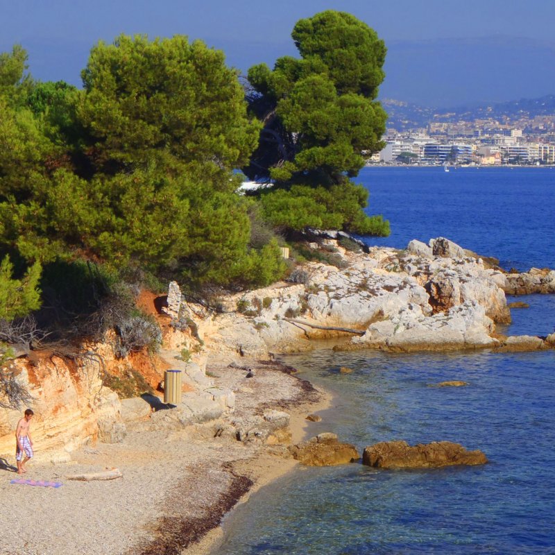 The Île Sainte-Marguerite, Cannes