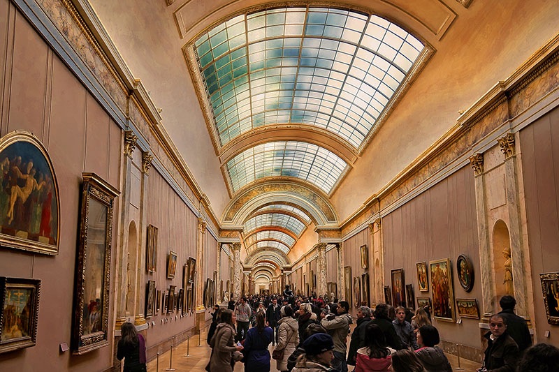 Louvre inside