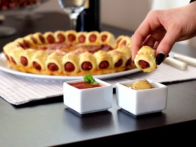 Try Croatian sausages in Zagreb