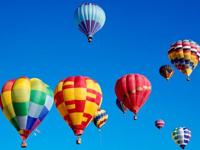 Fly in a hot air balloon over Catalonia in Barcelona