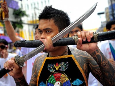 Attend the Vegetarian Festival in Phuket