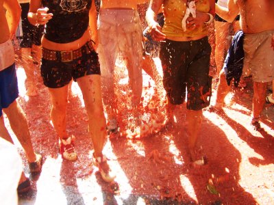 Take a part in La Tomatina in Valencia