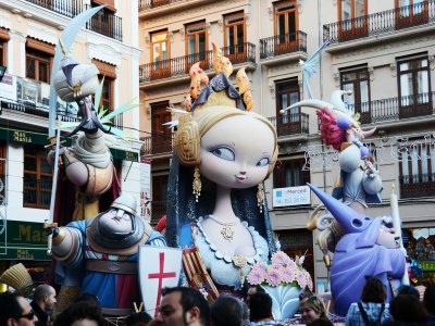 Visit Las Fallas in Valencia