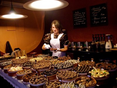 Try Lviv chocoladka in Lviv