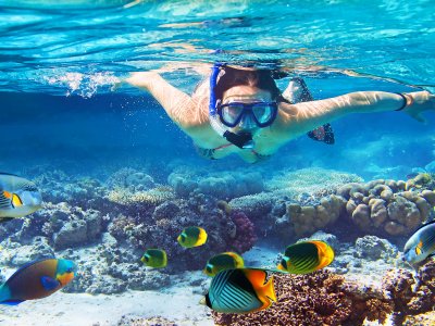 Snorkel at Haligi Beach on Mindoro