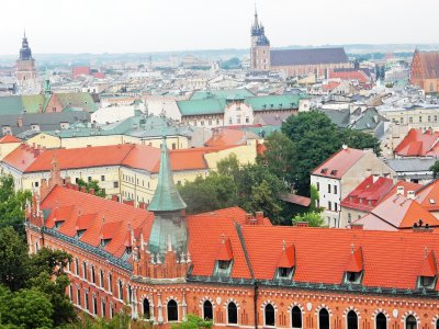 Go up to the Sigismund tower in Krakow