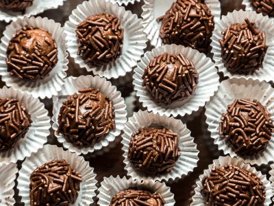 Try brigadeiro dessert in Rio de Janeiro