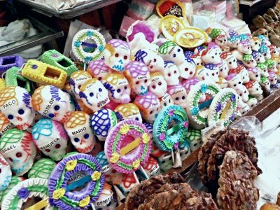 Eat a marzipan coffin with your name inscribed on it in Mexico City