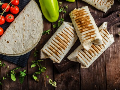 Taste burritos in Mexico City