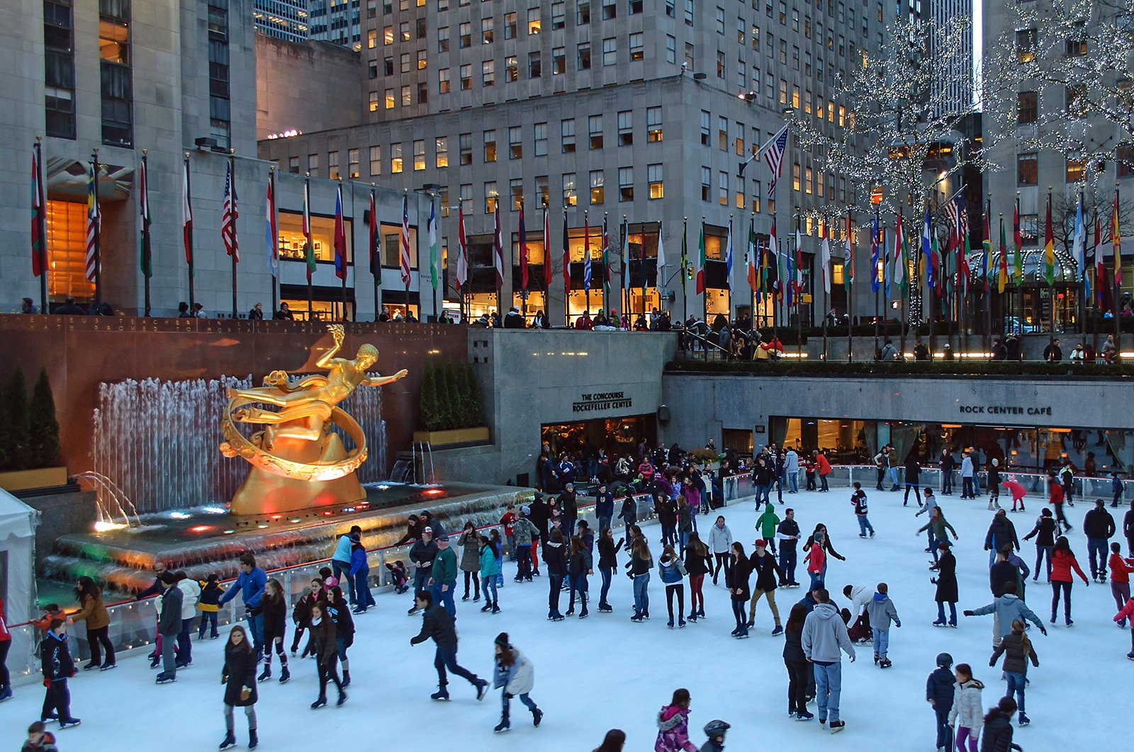 The Rink at Rockefeller Center, New York