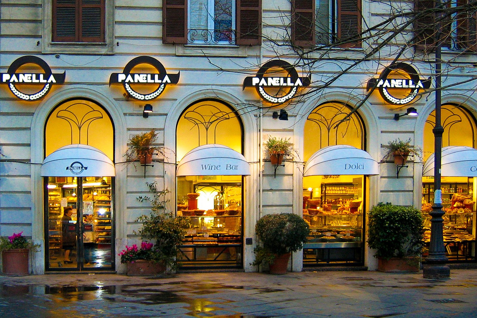 Panella pasticceria, Rome