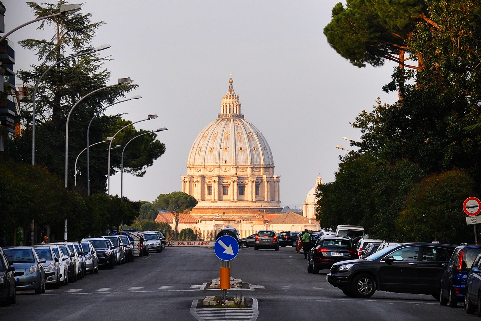 Nicolo Piccolomini street, Rome