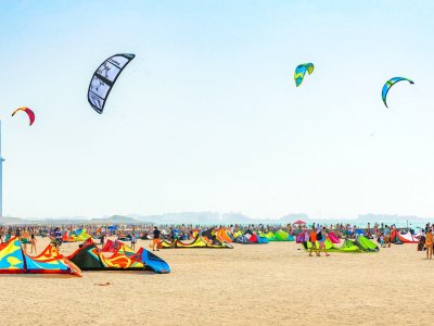 Kite Beach in Dubai