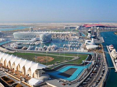 Yas Island in Abu Dhabi