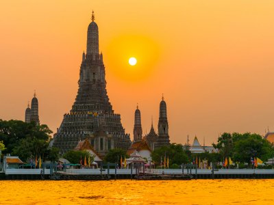 Temple of Dawn Wat Arun in Bangkok