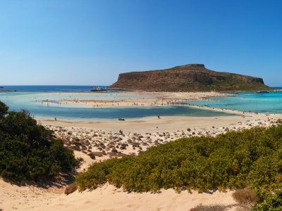 Balos Lagoon on Crete