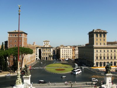 Piazza Venezia in Rome