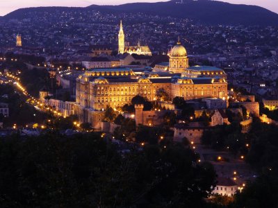 Castle Hill in Budapest