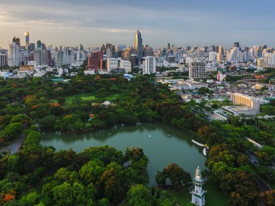 Lumpini Park in Bangkok