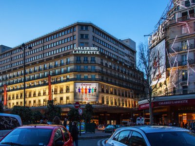 Gallery Lafayette in Paris